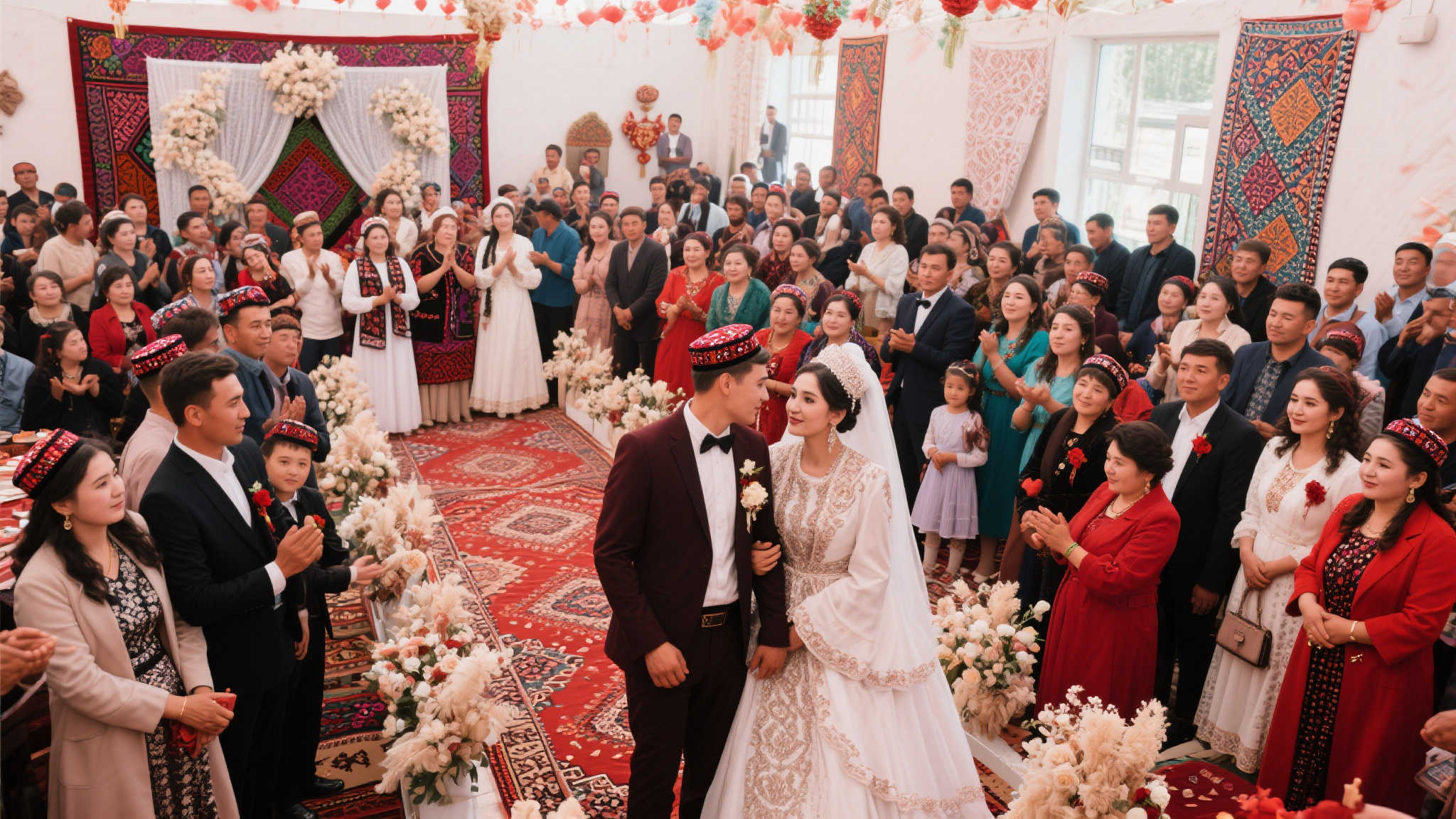 新疆婚礼盛况!众人携伴出席,阿不都搞笑姿势,赵睿礼炮助兴! 新疆婚礼盛况!众人携伴出席,阿不都搞笑姿势,赵睿礼炮助兴!